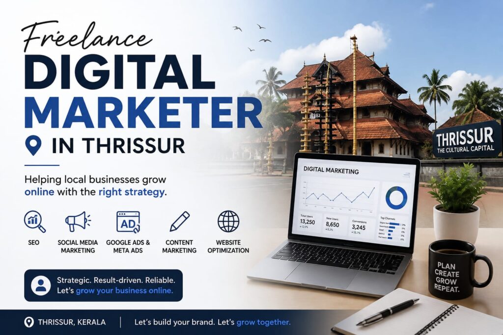 freelance digital marketer in thrissur